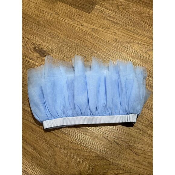 Mable Something To Talk About crop Top - Dusty Blue size S - Picture 4 of 6